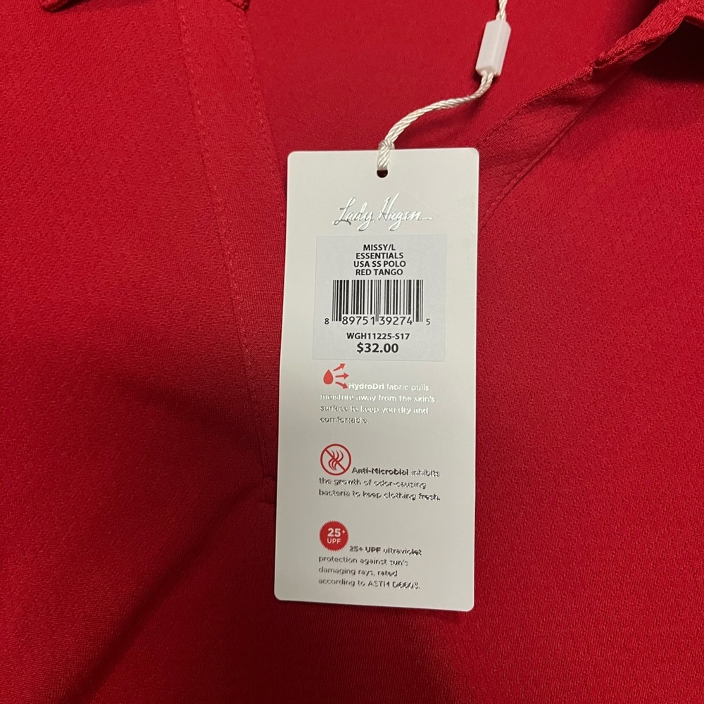 3 Womens Lady Hagen golf shirts. Large